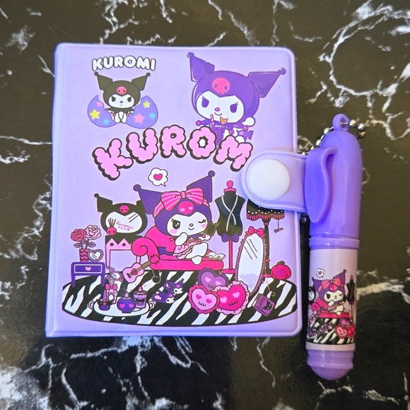 🍒🍒 Sanrio Kuromi Mini Notebook❗️Final Price❗️ - Picture 1 of 8